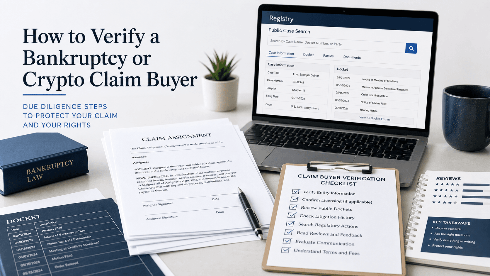 How to Tell If a Company Buying Your FTX, Terra Luna, or Crypto Claim Is Legitimate