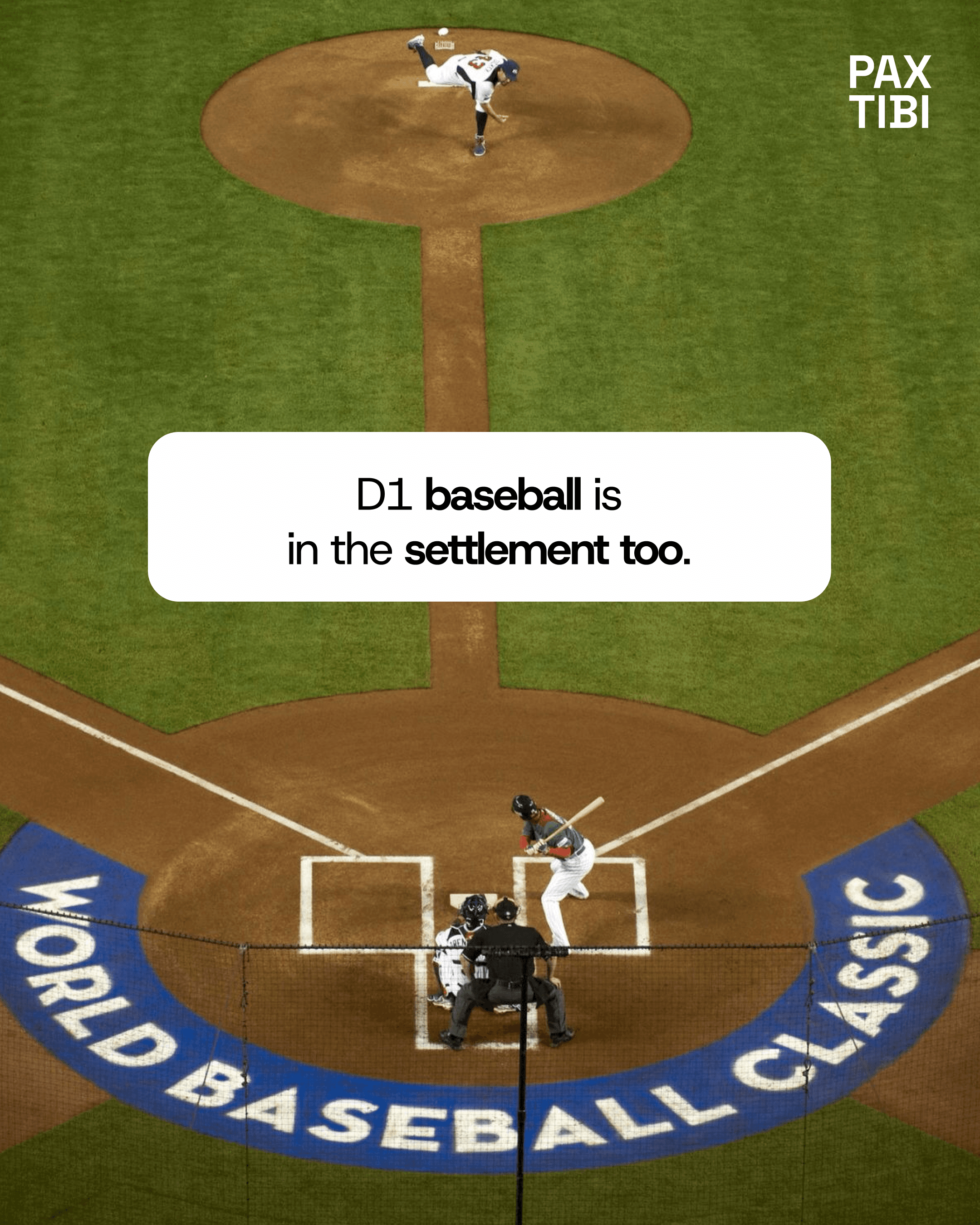 D1 baseball settlement message