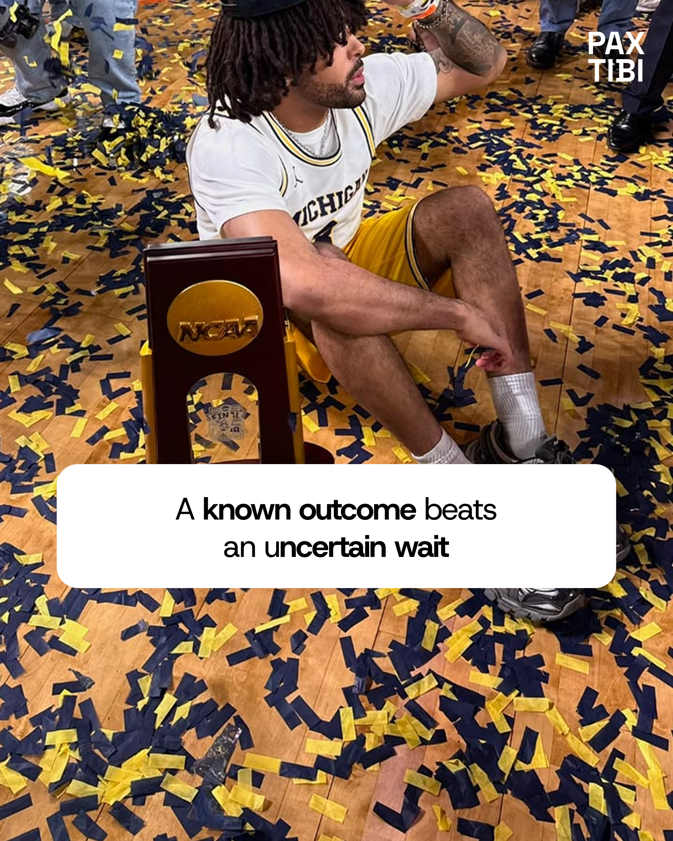 Known outcome settlement message