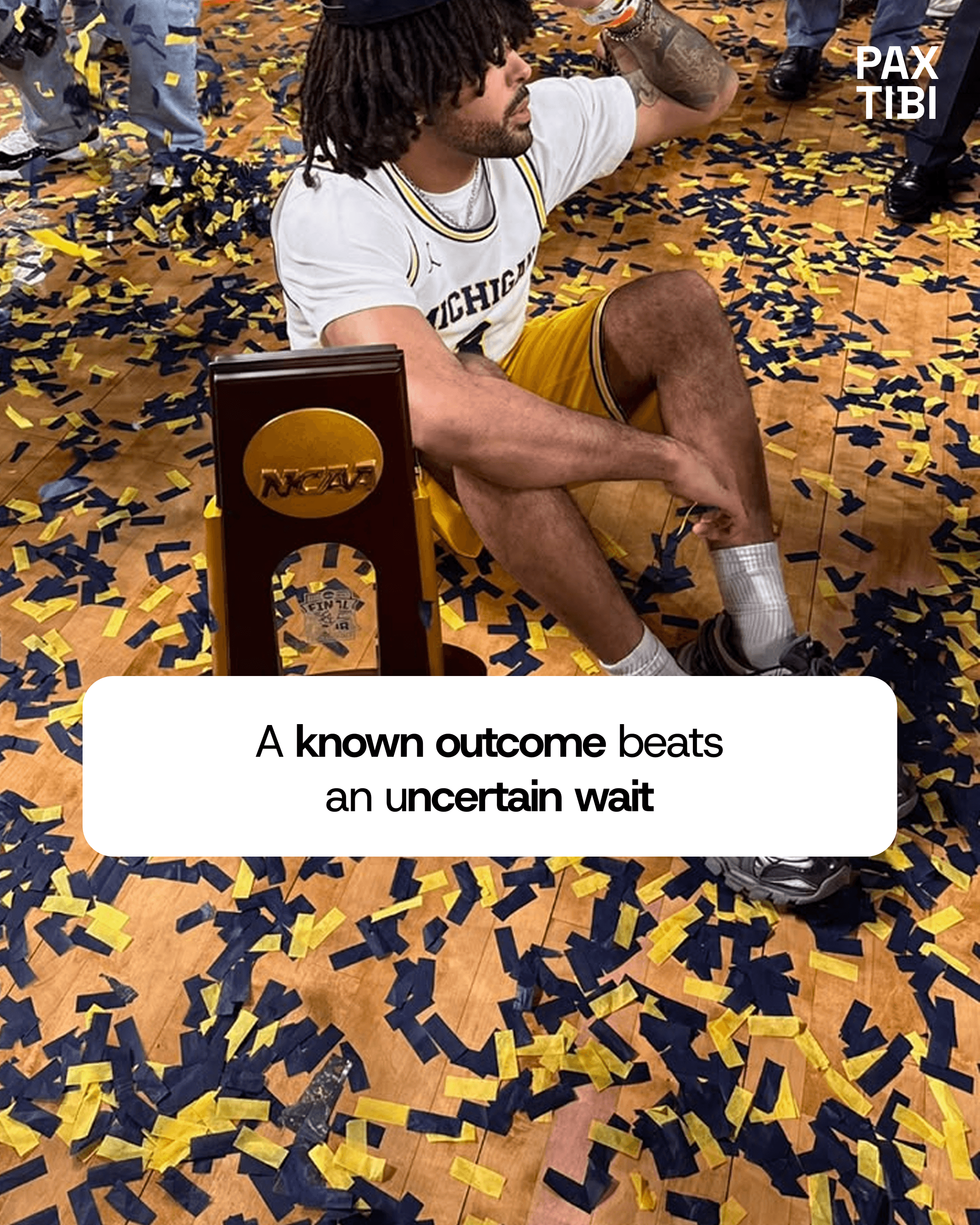 Known outcome settlement message